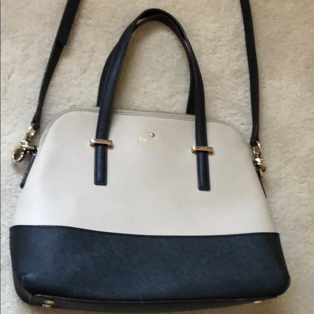 Kate Spade Black/ Tan Purse